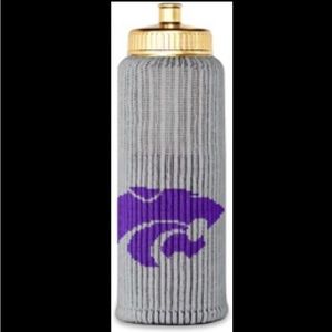 KANSAS State Wildcats Officially Licensed Powercat Bottle Insulator Game Day NWT